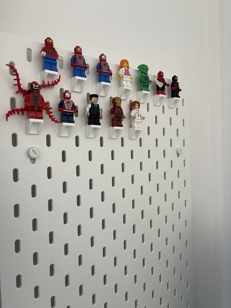 Skadis Lego Figure Holder