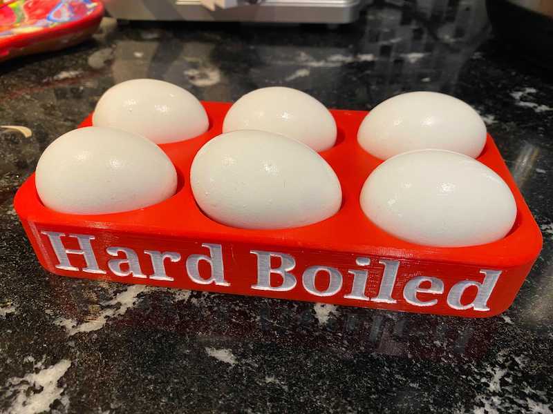 Hard-Boiled Egg Tray