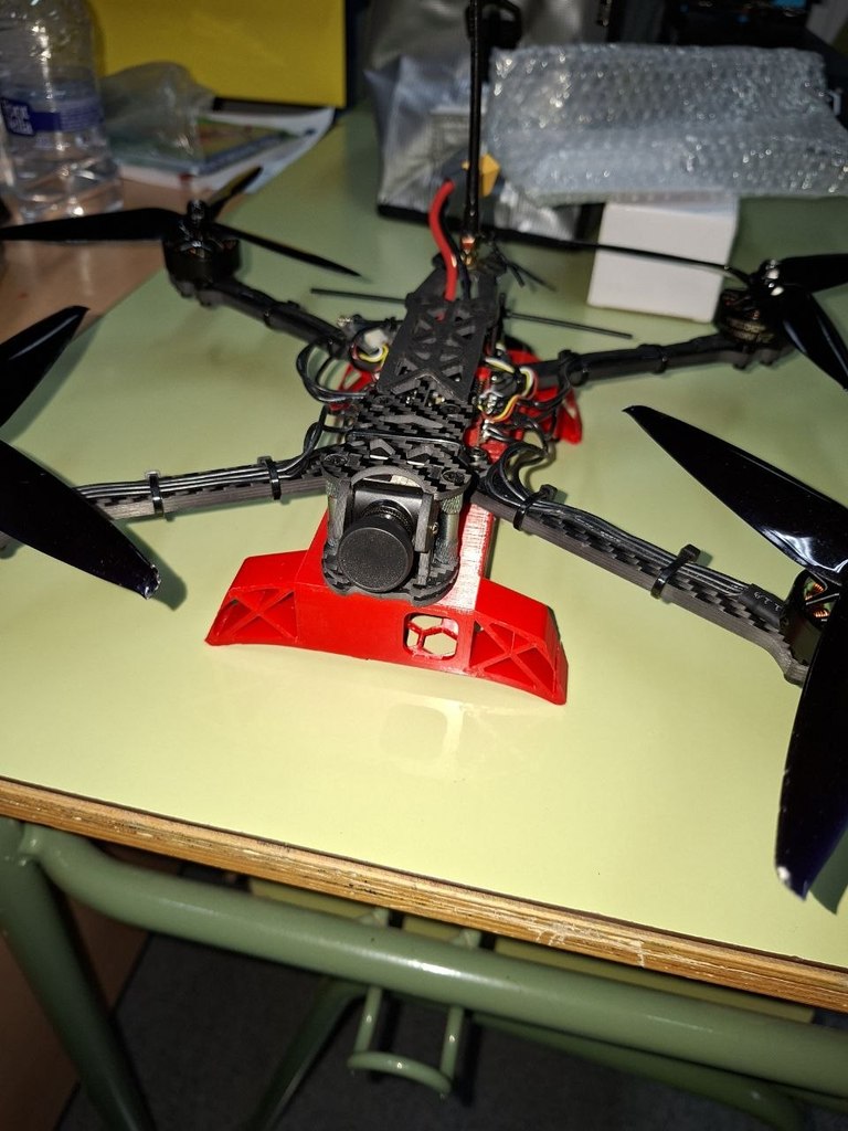 Battery mount for HRB 3S 5000mAh 50C with legs for the Mark4 7" drone