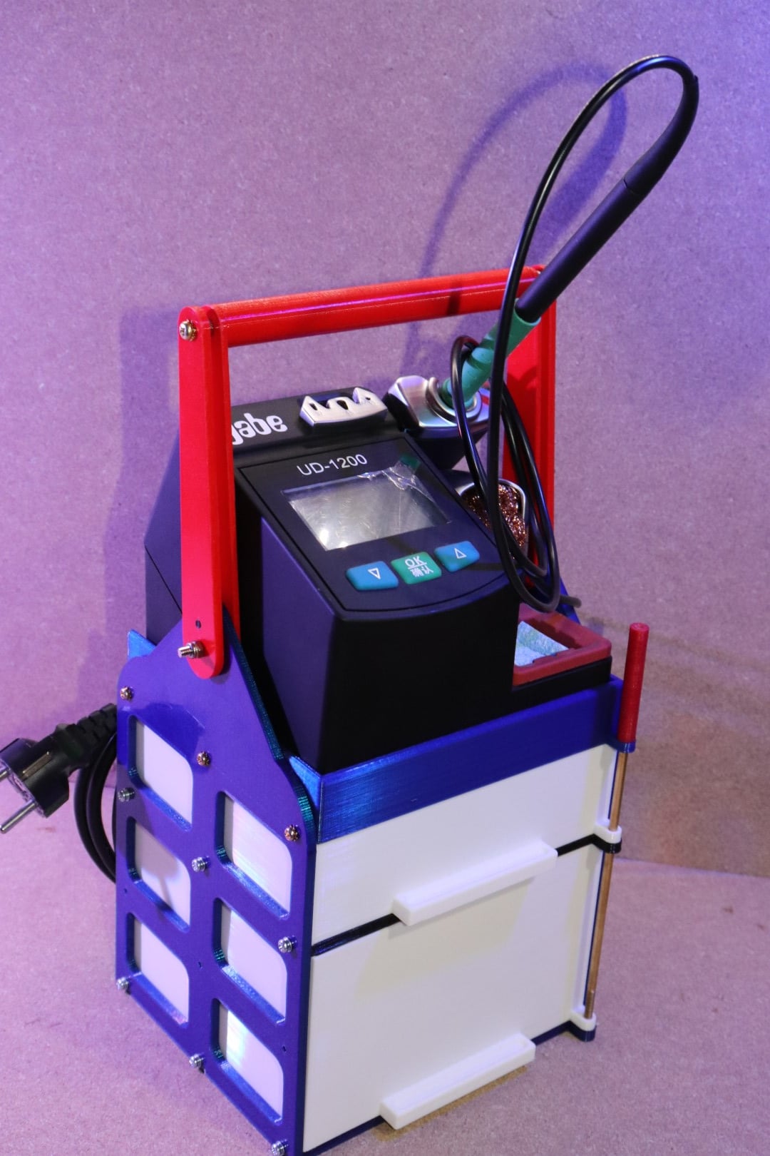 Jabe JBC Compact station mobile tray fume extractor firmware integration