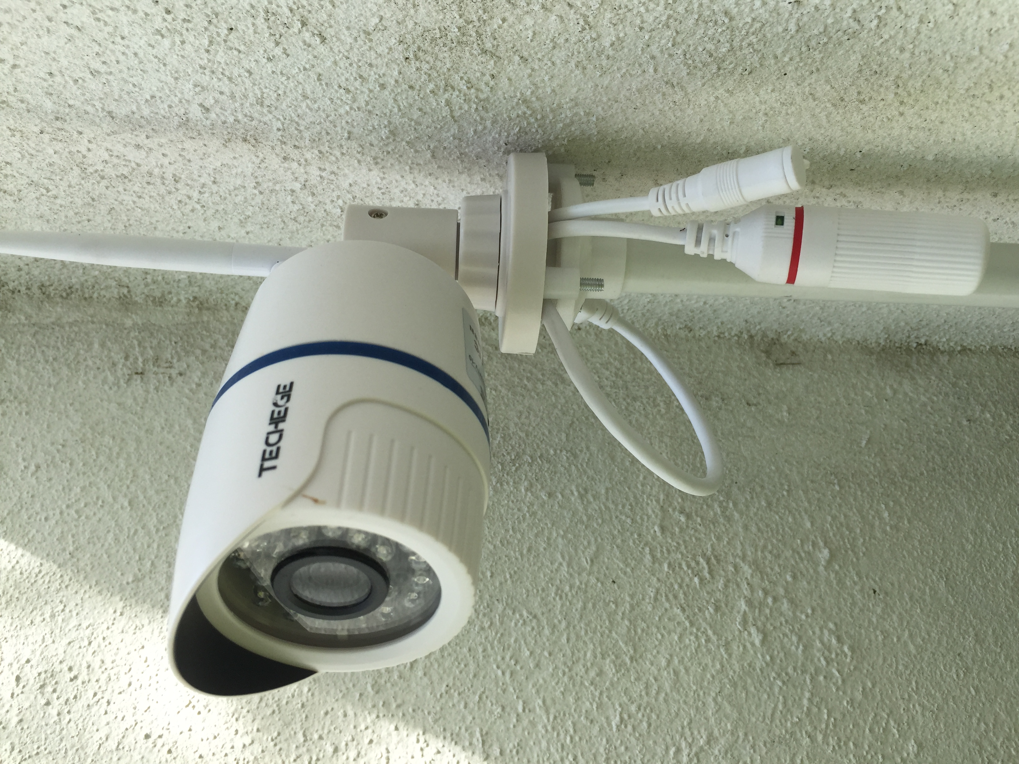 CCTV Mounting Bracket for 20mm PVC pipe