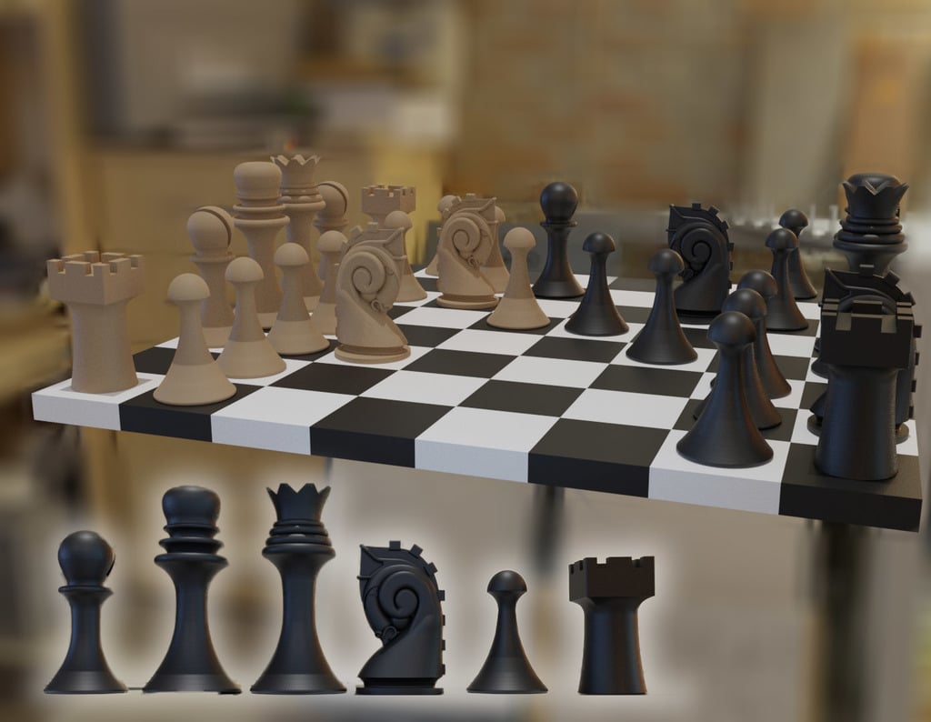 DUCHAMP Chess Set