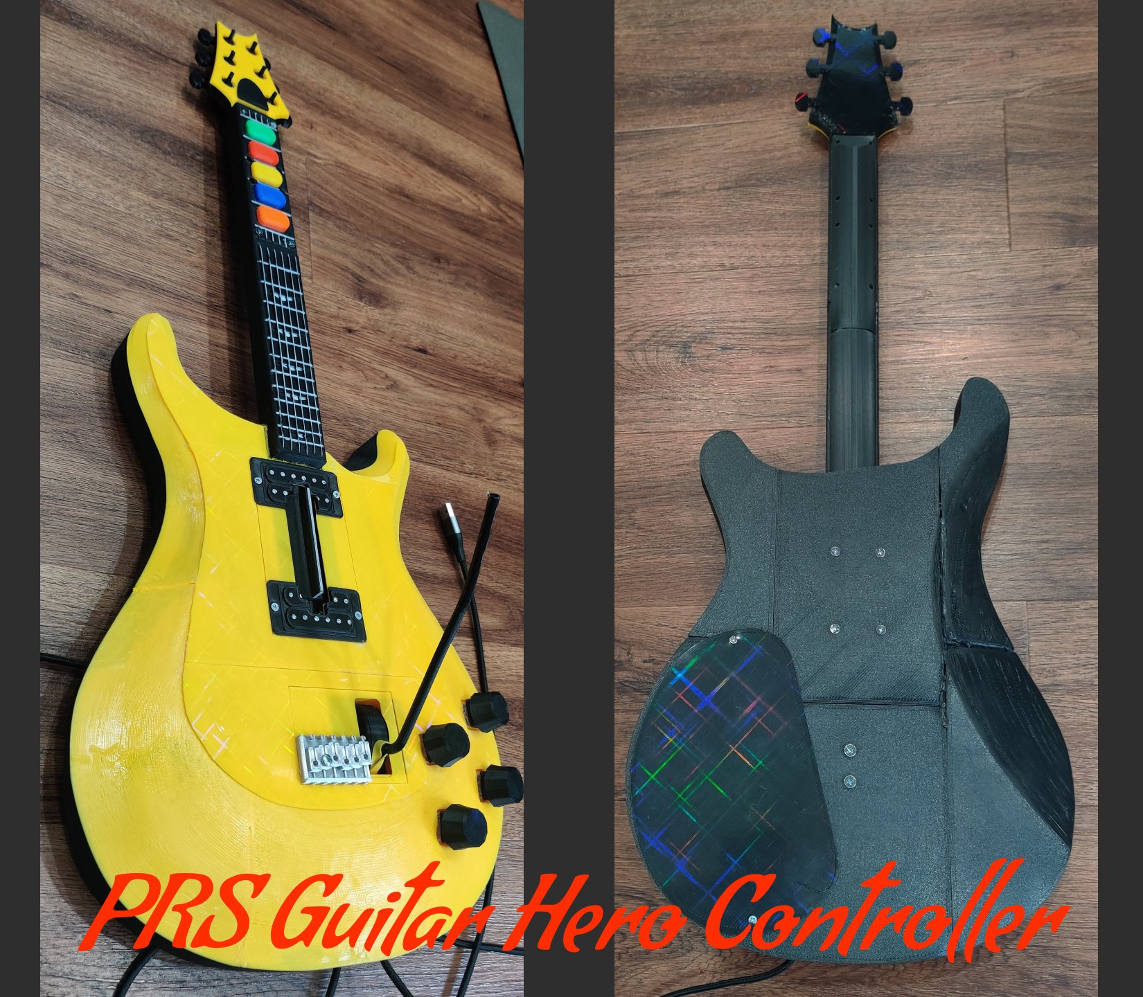 Clone Hero / Guitar Hero Controller - Paul Reed Smith (PRS)