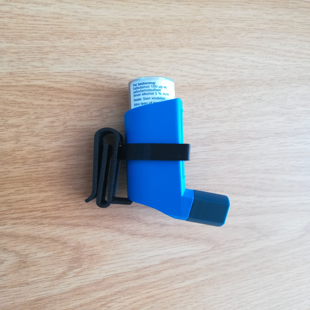 Asthma Inhaler Belt Holder / Clip