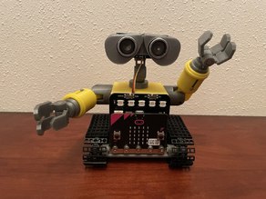Wall-e Micro:bit 3D model