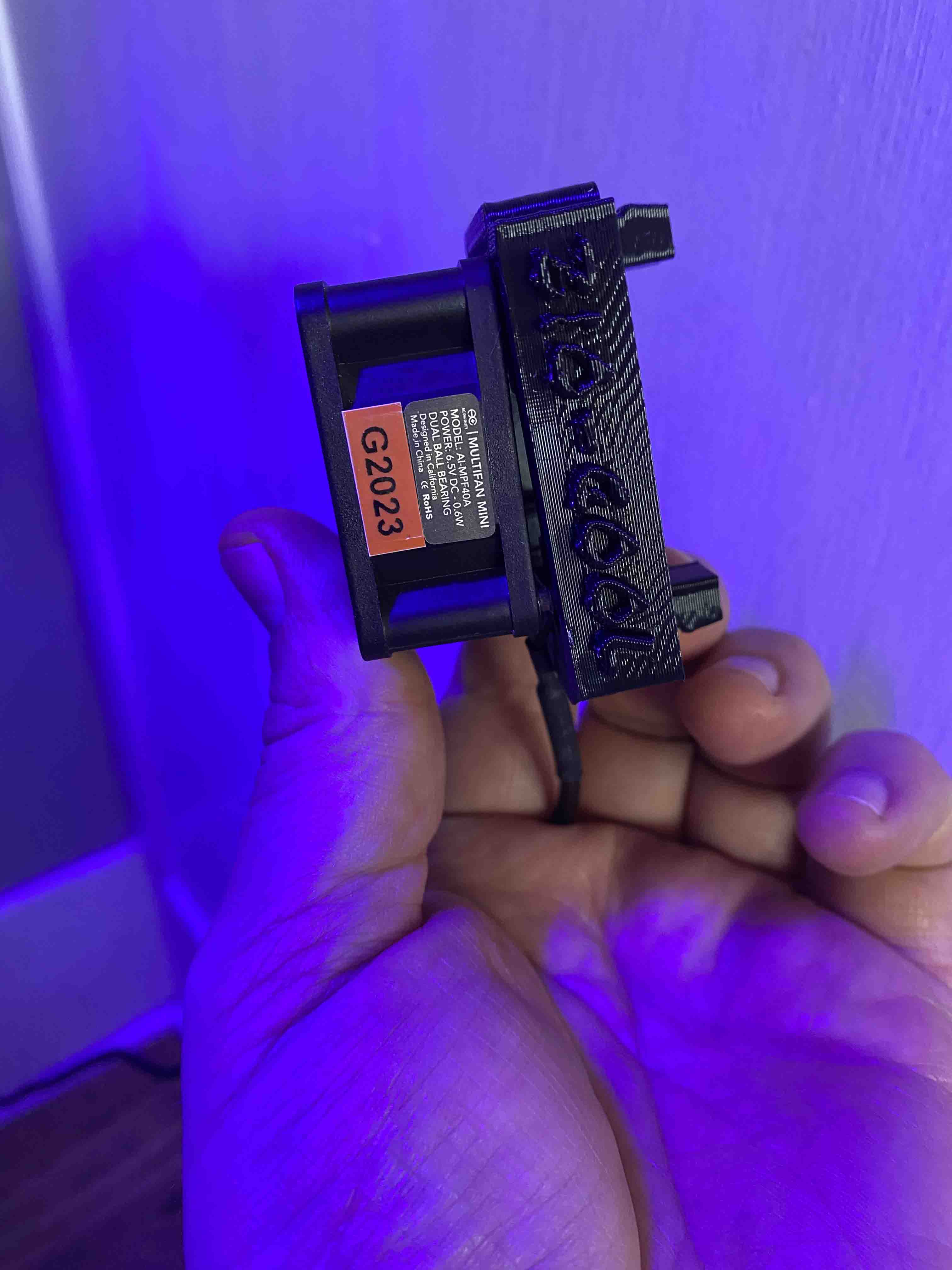 Rear Fan Bracket Mod for Biocube 32