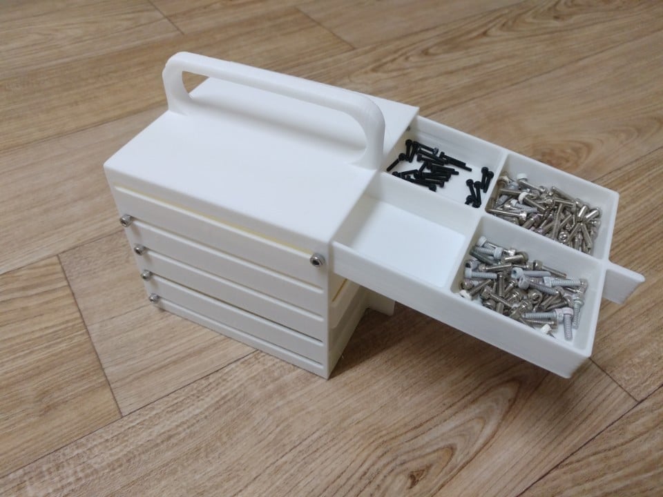 Items Organizer, Drawers, Part Storage Crates
