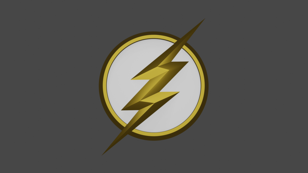 cw flash magnetic logo