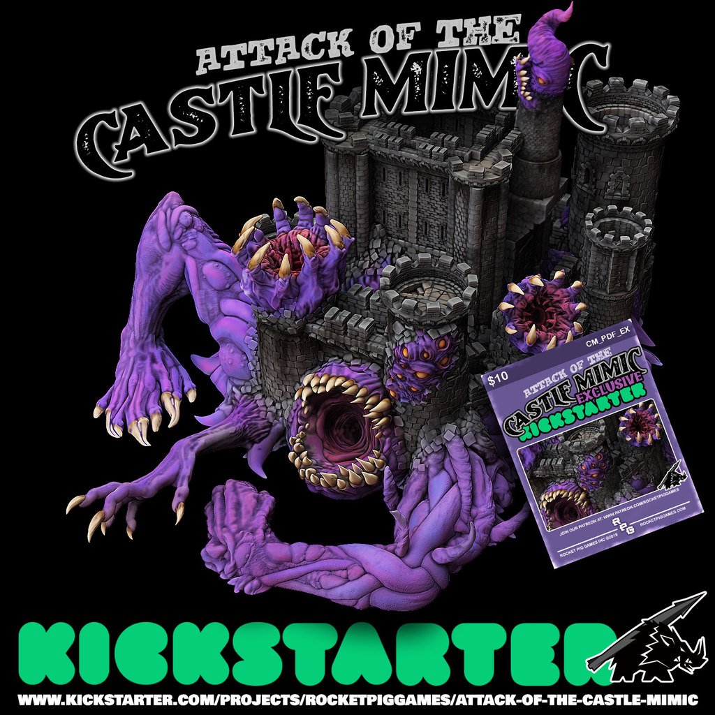 Attack of the Castle Mimic Kickstarter is now LIVE!!! - Mimic Pod