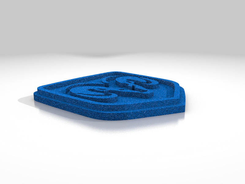 Dodge Logo Keychain