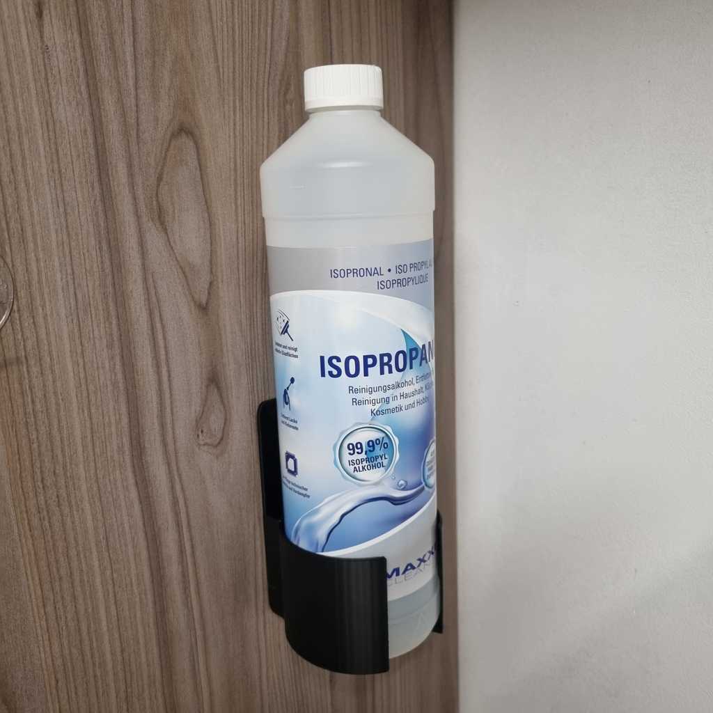 Wandhalterung für 1L Isopropanol Flasche