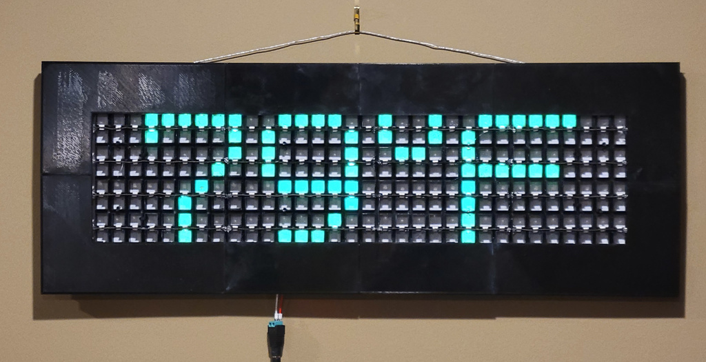 Neopixel/WS2812B Strip LED Matrix