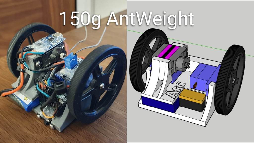 150g Antweight Combat Robot - Arc