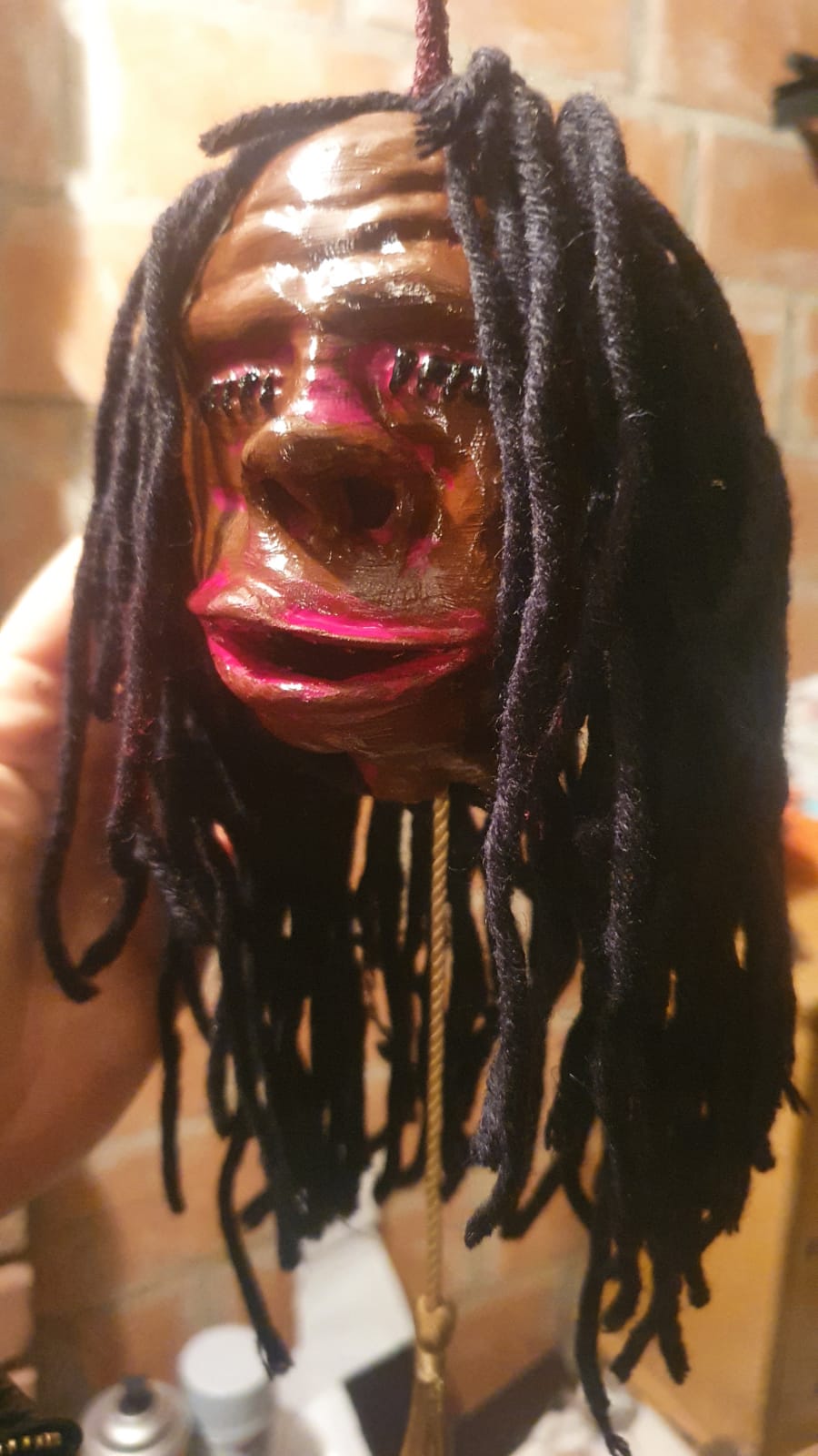 Dre: Talking Schrunken head from Harry Potter