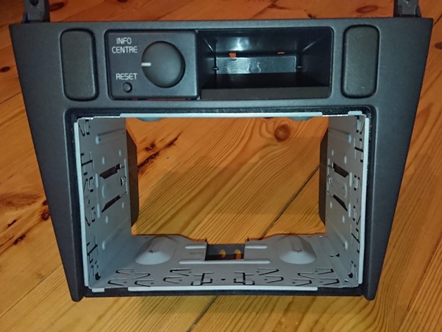 2Din Radio Frame For Volvo S40 V40 (96-04) 2-Din Double Din By Elmo404 - Thingiverse