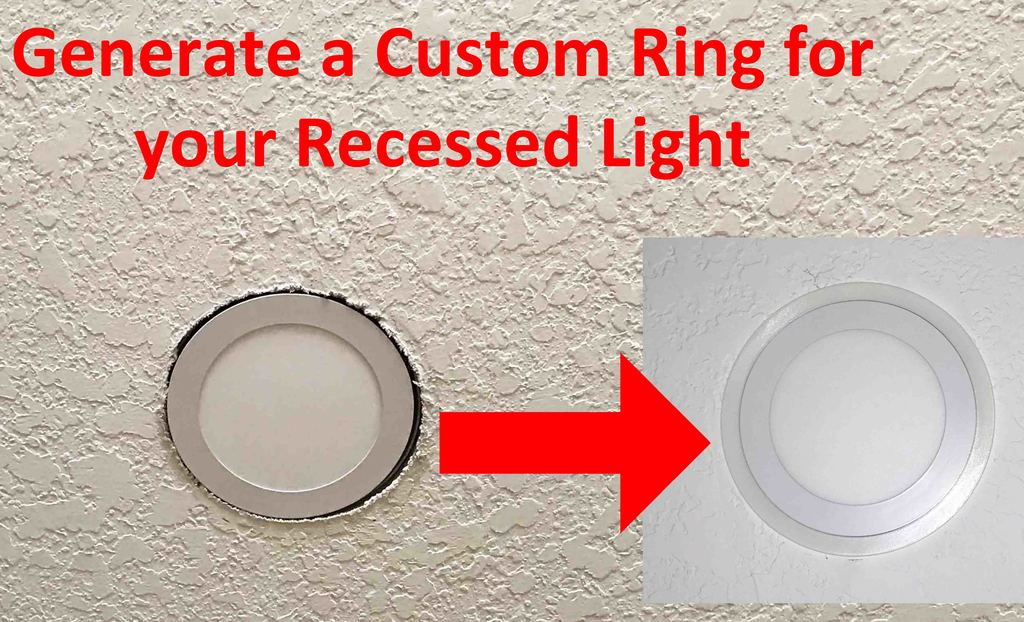 Recessed Lighting Custom Ring Generator