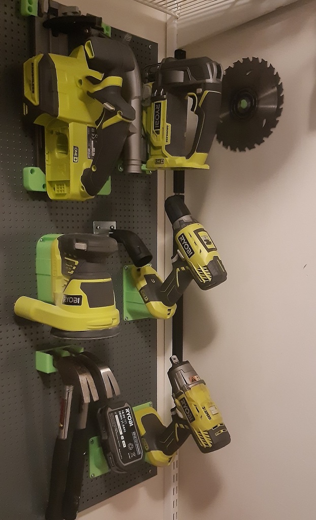 Tool Wall Holder for Ryobi R18CS7 Circular Saw