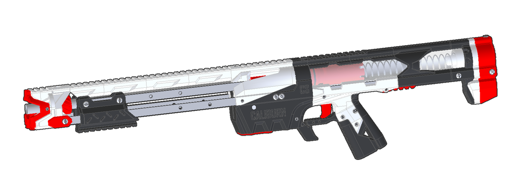 Caliburn 4 - Homemade Nerf Blaster