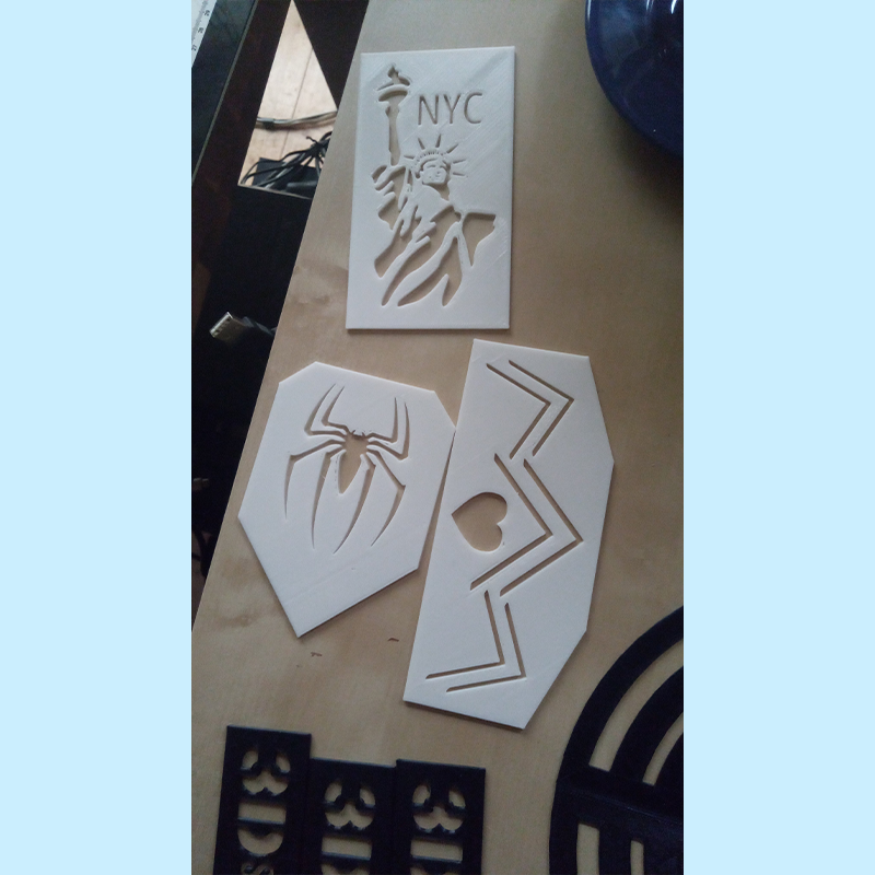Spiderman Stencil