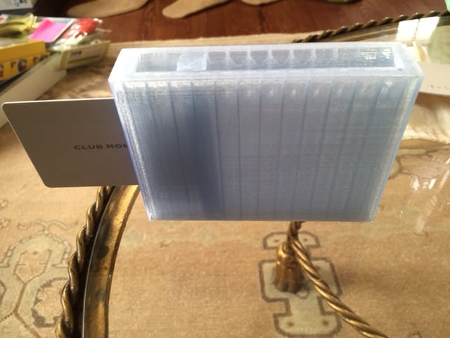 Gift Card Box with Built in Slider