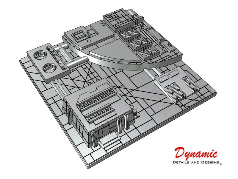 Death Star Surface Tile 01A