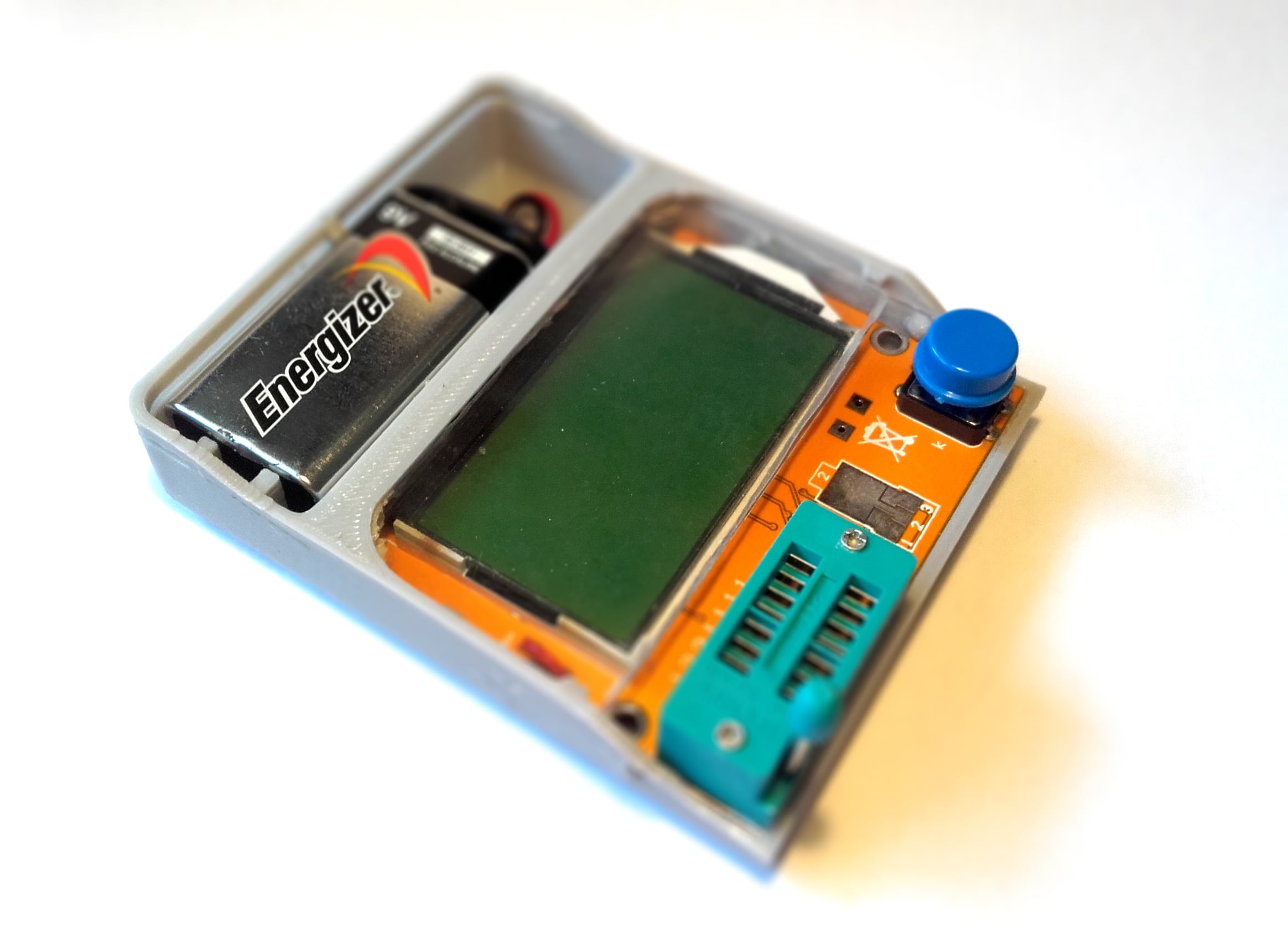 Minimal Component Tester Case - NO SCREWS