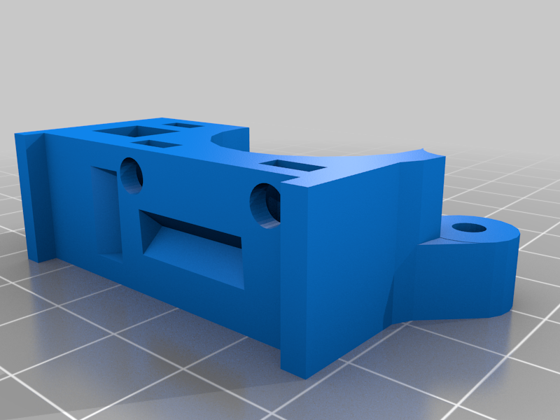 MPCNC 25mm Hinged End Stop Mount Remix