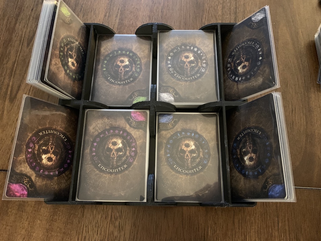 Tainted Grail organizer and holders