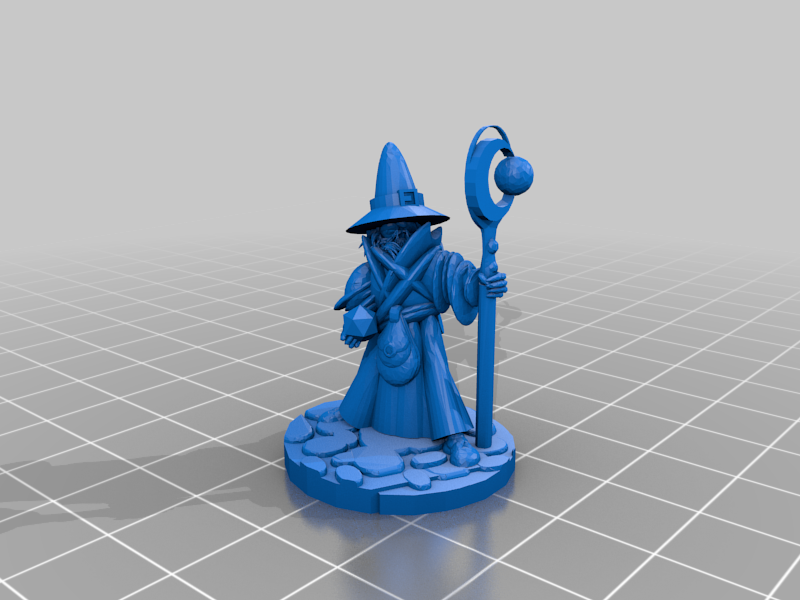 Wizard 3D model