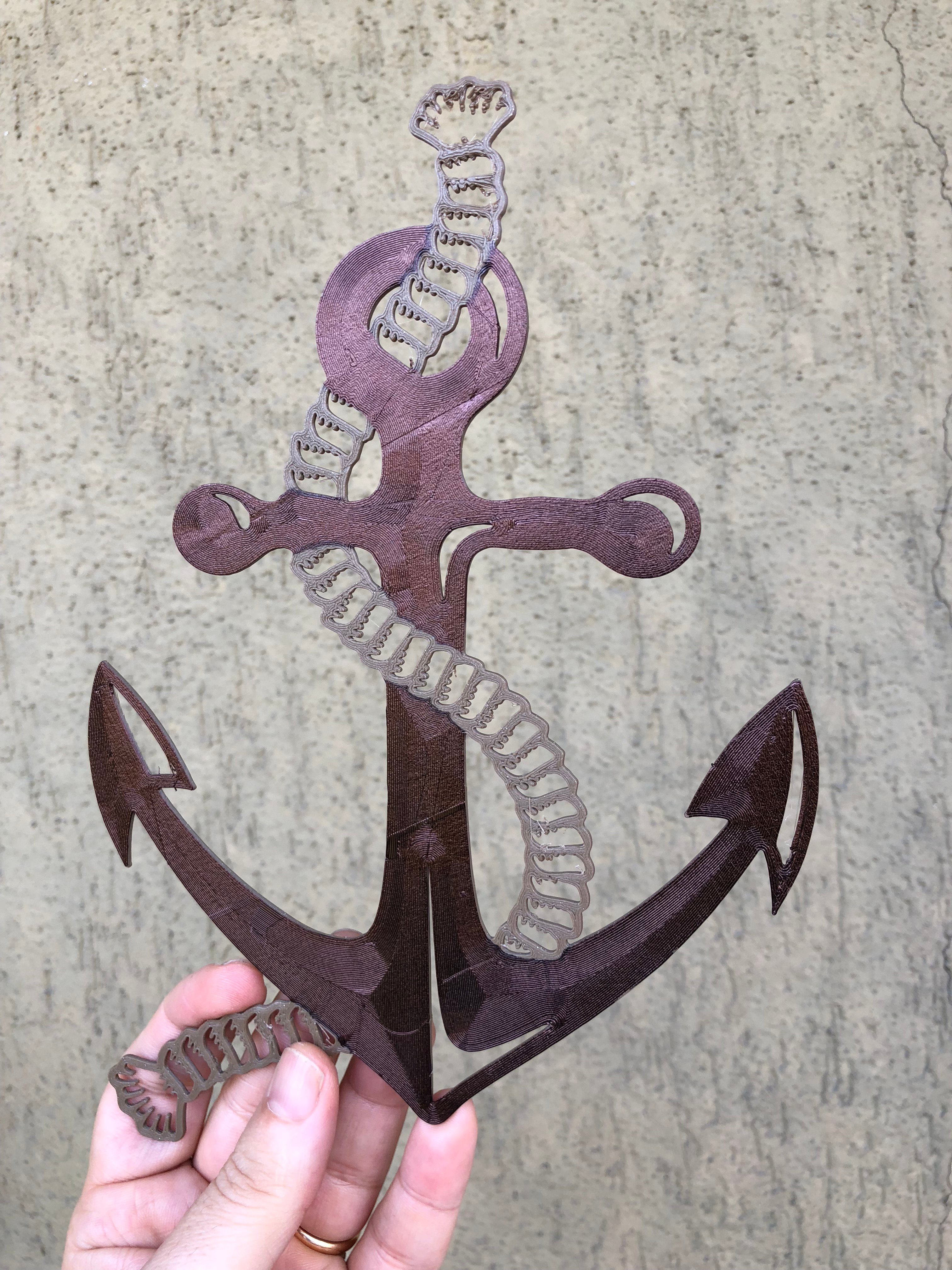 CLASSIC ANCHOR wall art/decoration