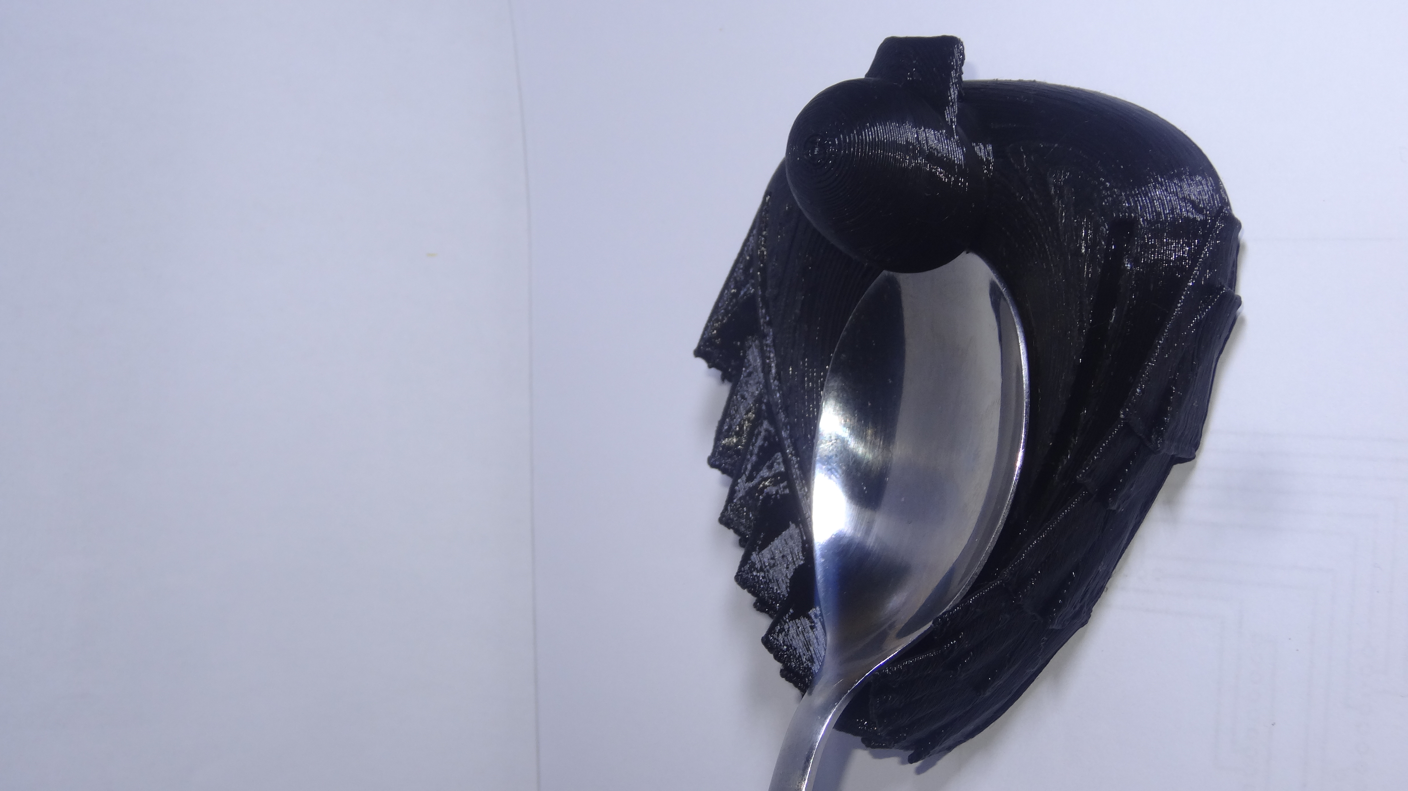 Tablespoon and teaspoon duck holders.