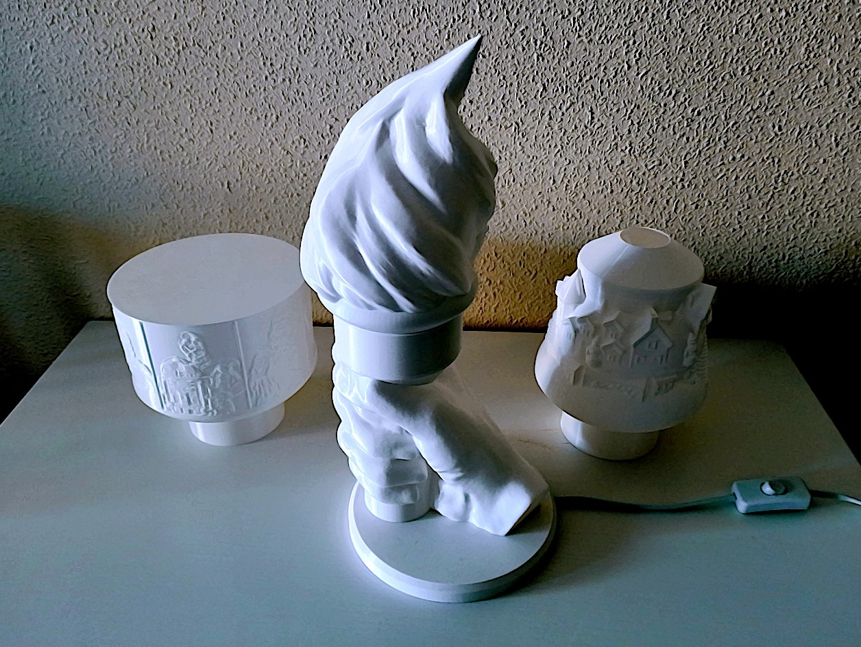 Lamp + Lampshades (Vase Mode)