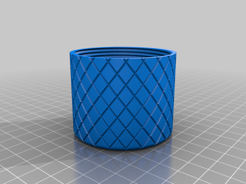 Circular container with lid