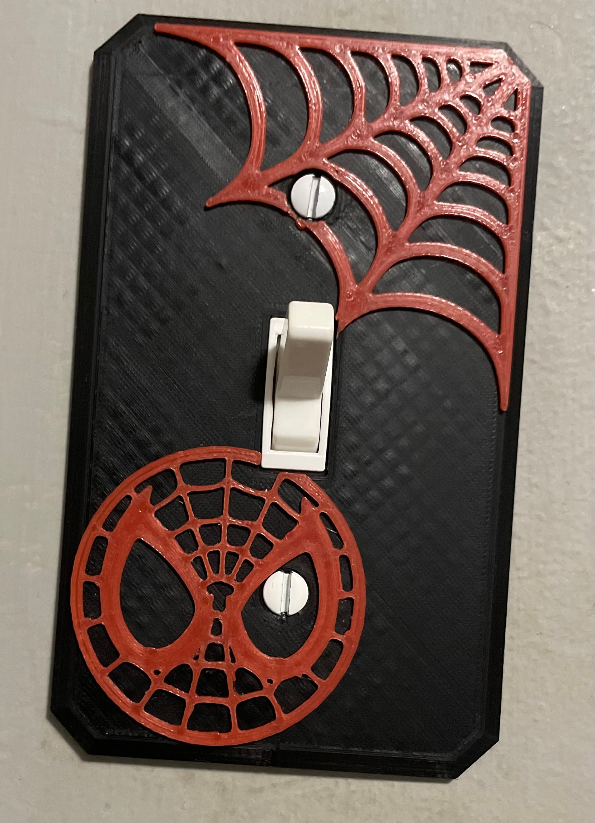 Spidey Light switch cover