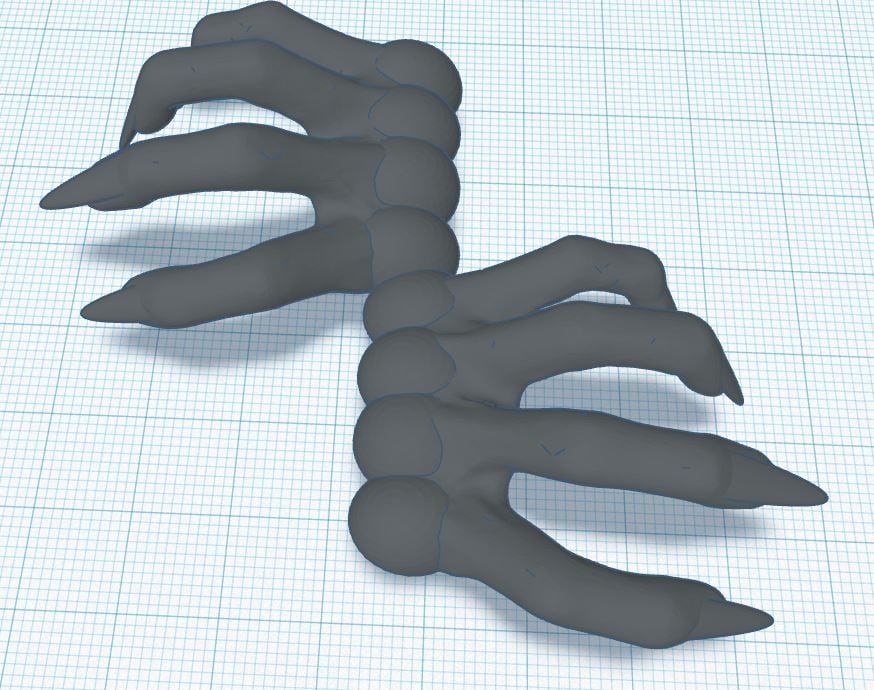 Devil Hands Book Mark