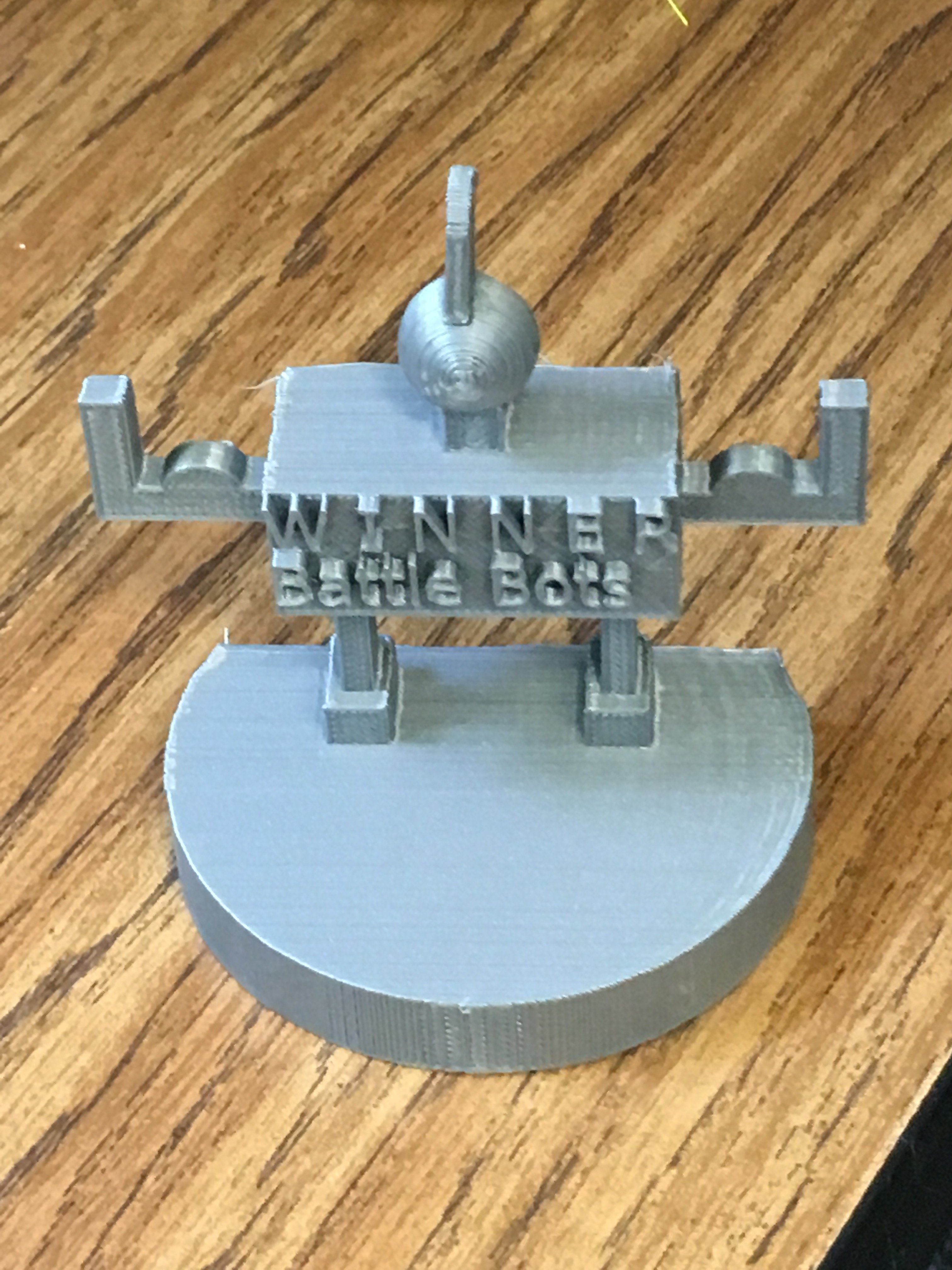 Battle Bot Trophy