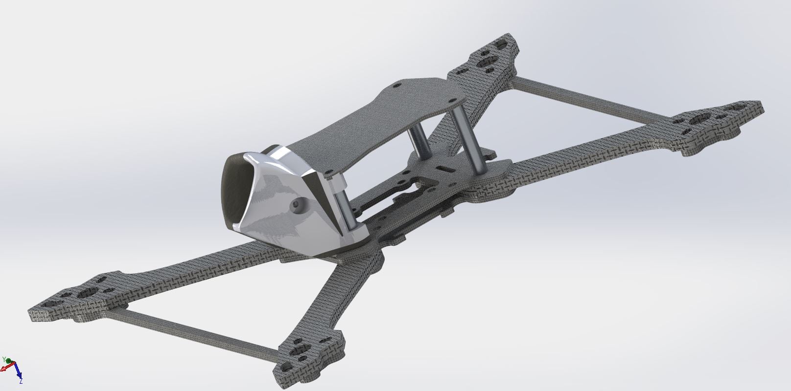 Slim V2.1: the RotoRacer-inspired FPV frame - REBORN!