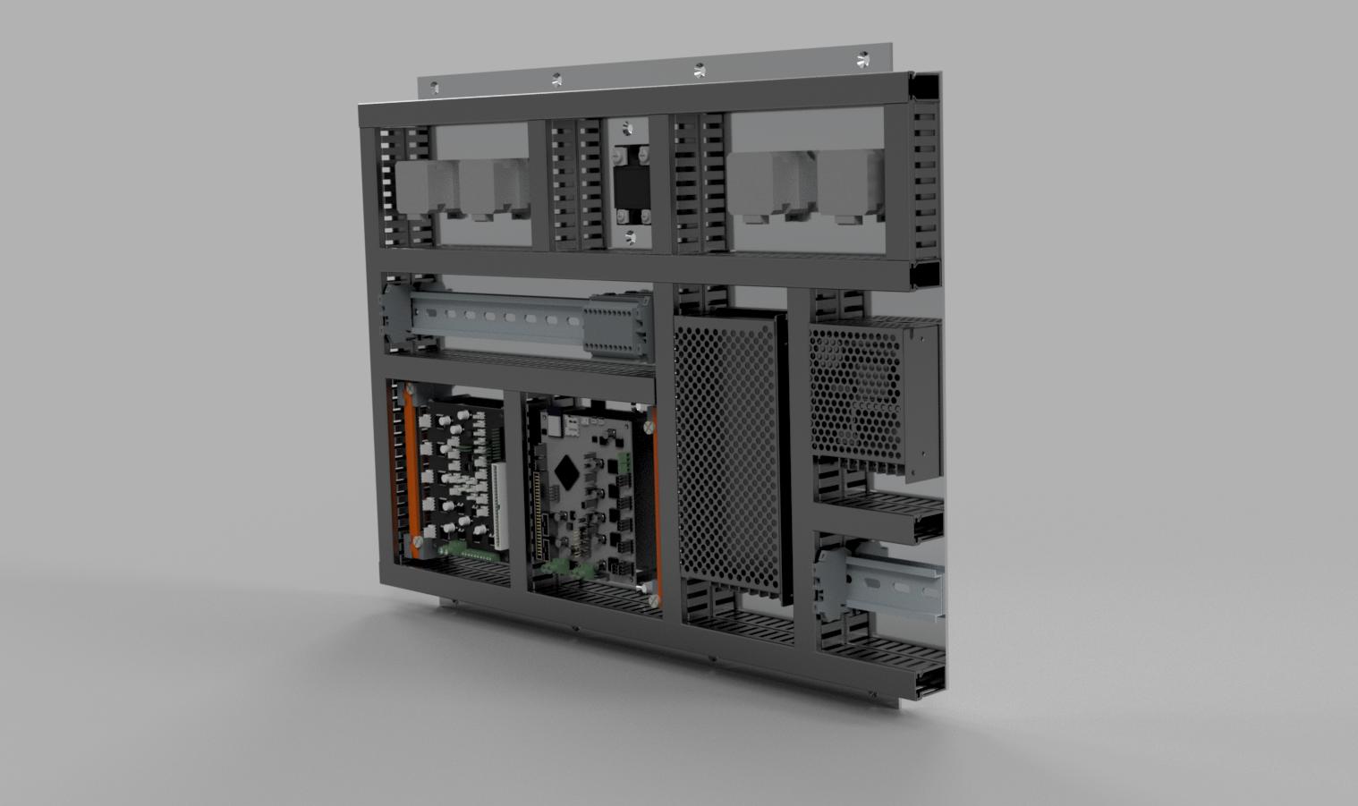 BLV mgn Cube - switchgear mounting plate