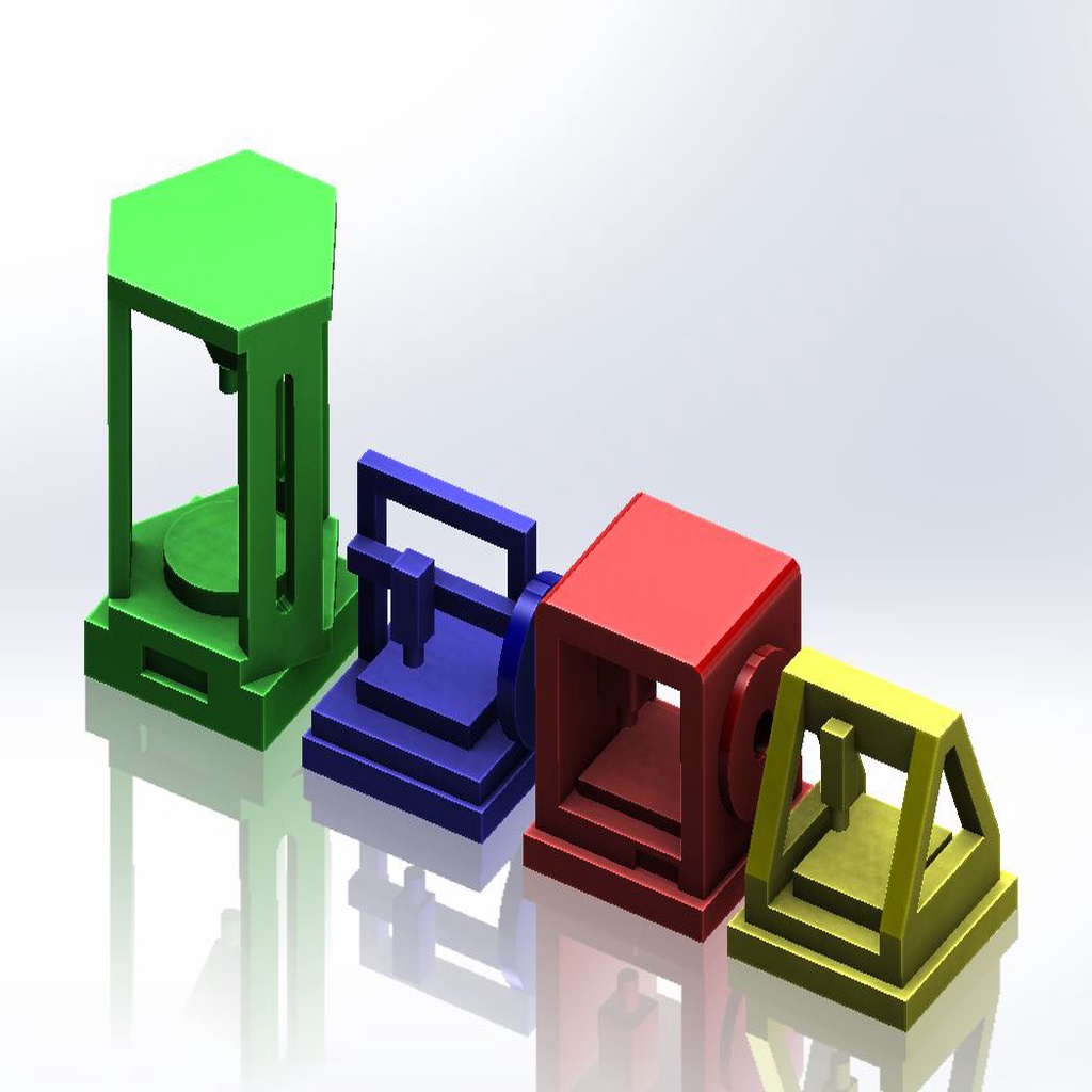 Mini 3D Printers for Common plastic Bricks
