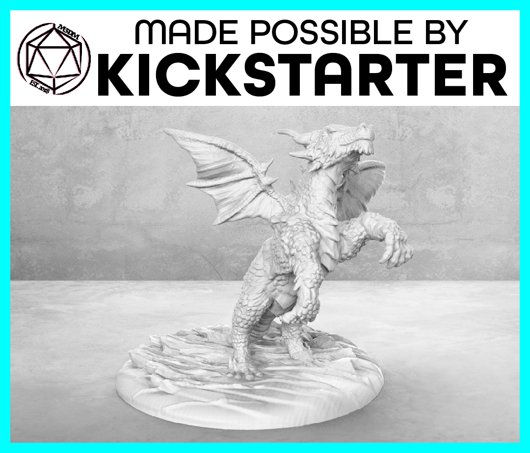 Image of Dragonling - Action Pose - Tabletop Miniature