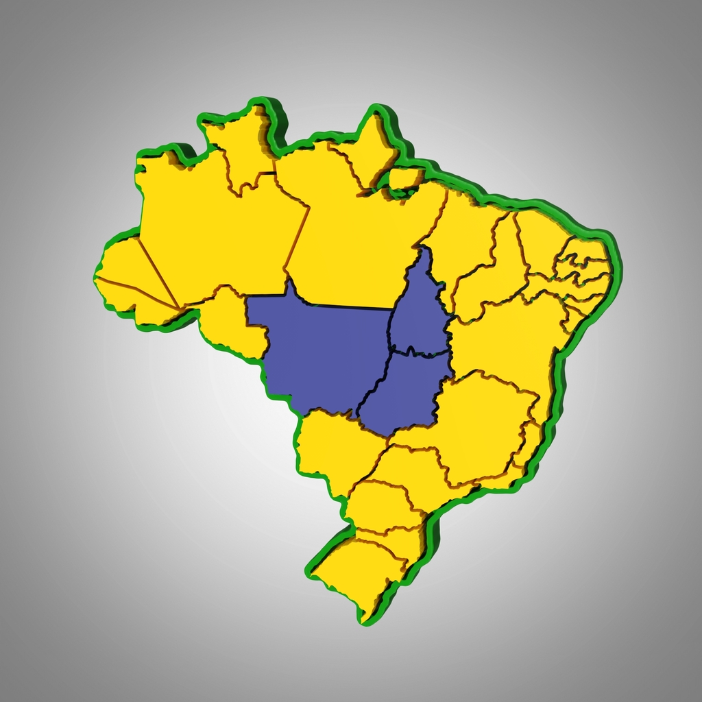 Brazil map puzzle