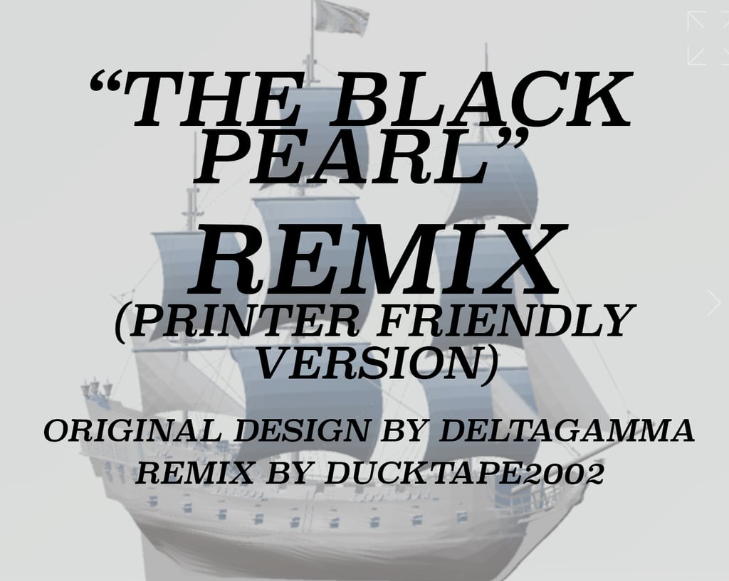 THE BLACK PEARL (Remix)