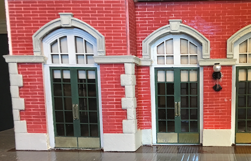Double Doors for Main Street USA Train Station (G Scale)