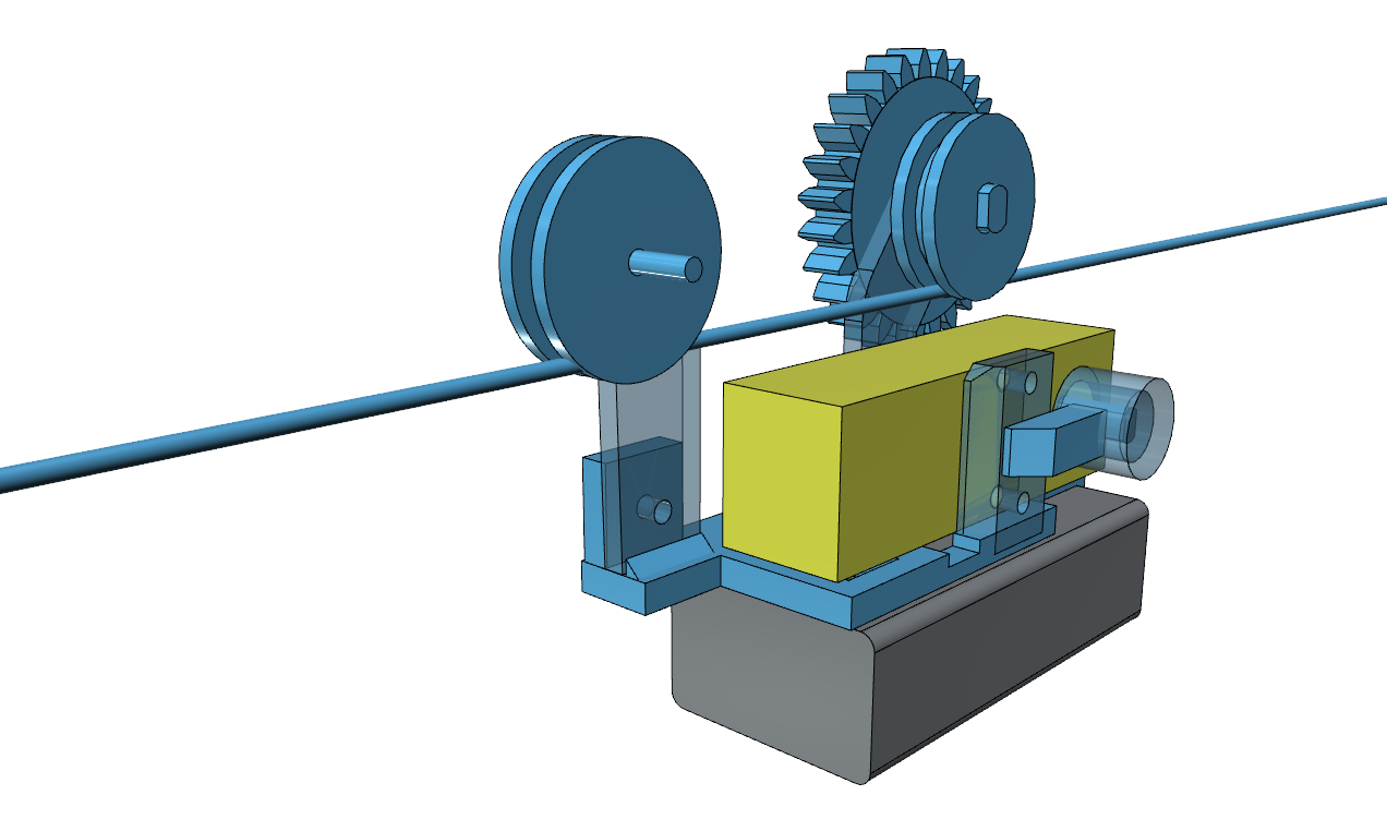 Motorized Cable Car