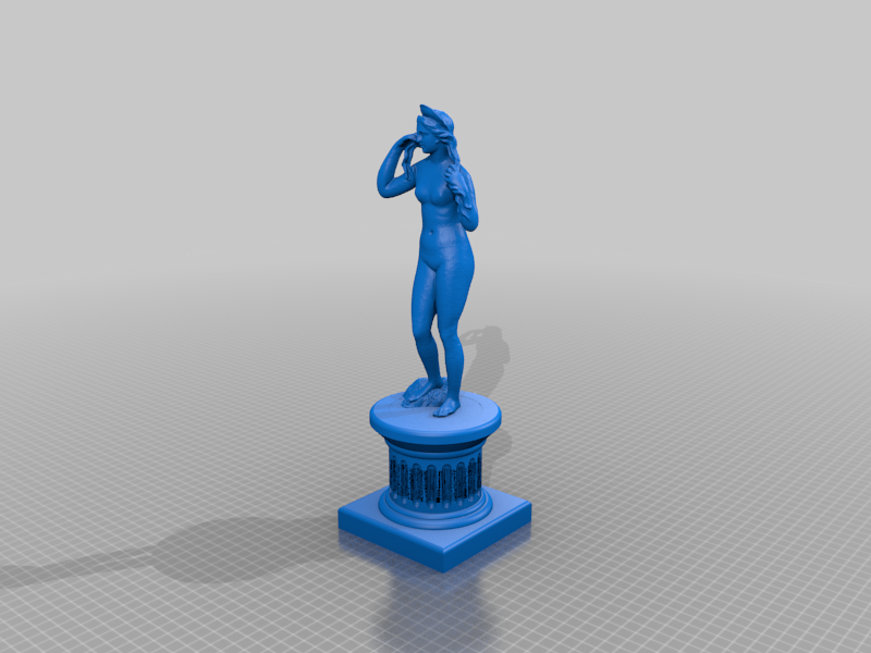 Venus statue on a pedestal