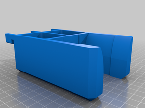 Guitar Holder for IKEA SKÅDIS 3D model