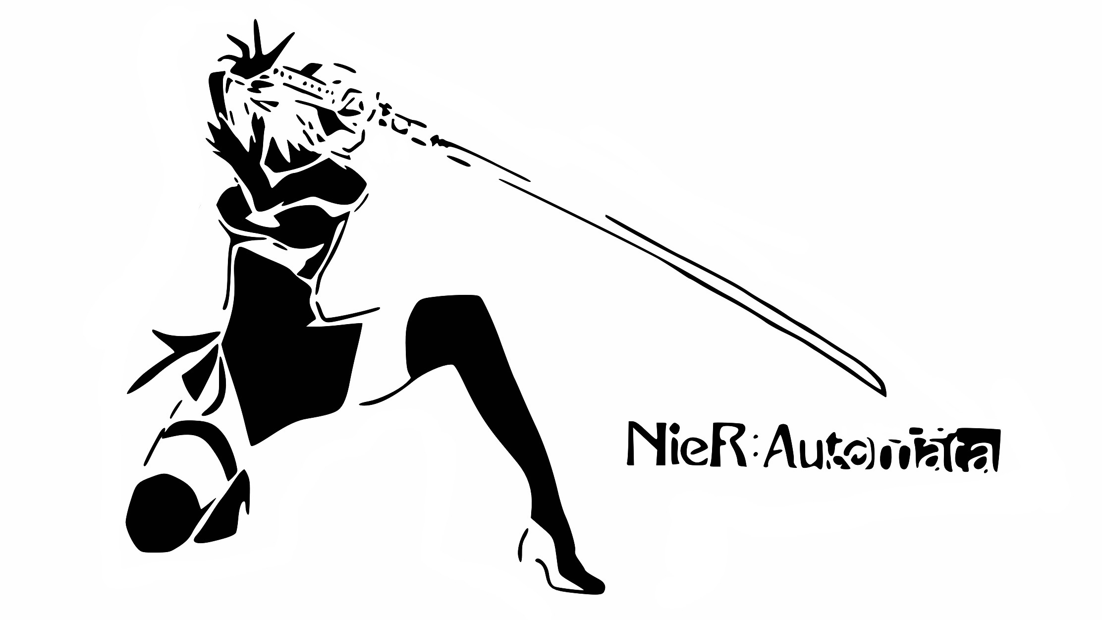 Nier Automata stencil 2