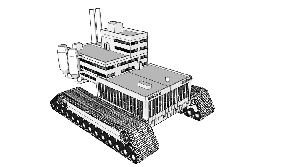Mobile Mine and Factory Complex