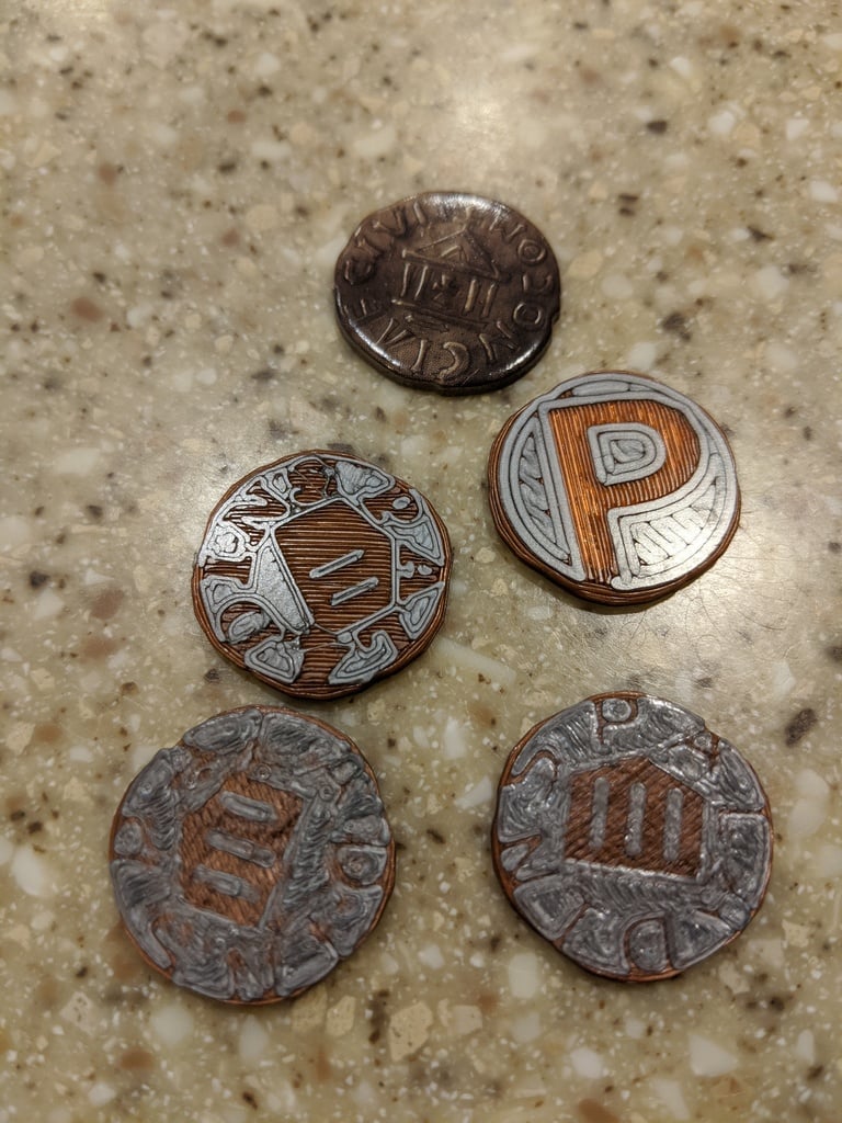 Paladin Game Penny Slug Coins