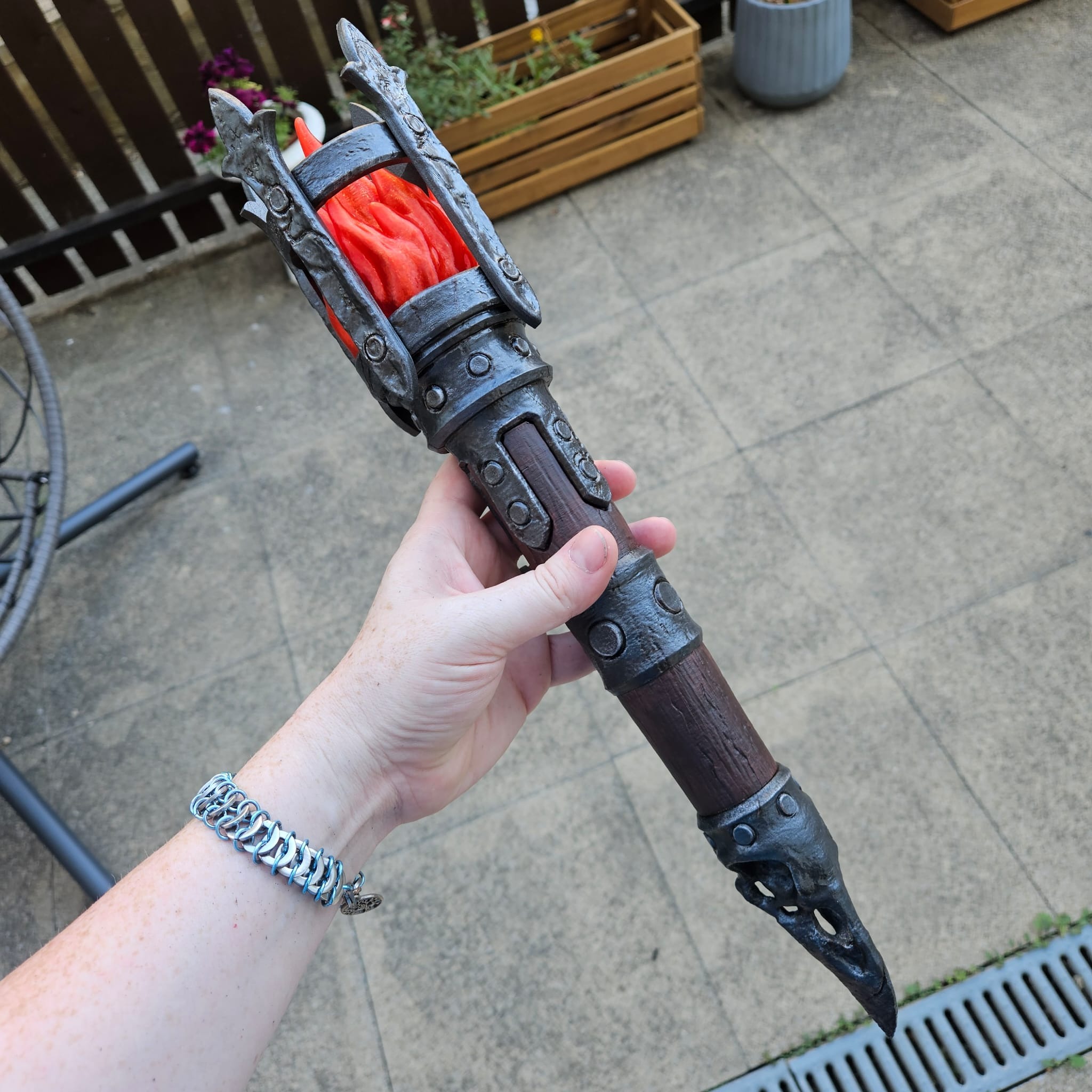 Flame Topper for Torch (LED Wall mounted) by Bas_Maatjes